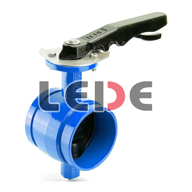 自(zì)密封手柄(bing)溝槽中線(xiàn)蝶閥